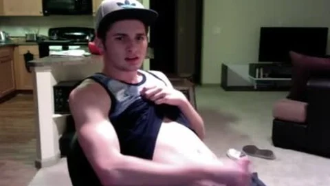 Caden Brown Jerks- HotGuyPics.ca