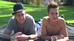 Muscle teen arse stab And semen flow