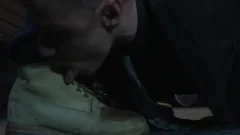 giant cock Son blowjob sex And spunk flow