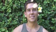 tasty Hung young Lifeguard Shows Off
