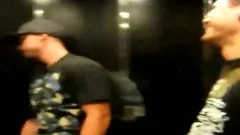Straight Tattood teen Stroking his big ramrod
