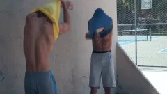 RB2778 Straight Hunk Brett Swanson receives poked By Ashton Dale