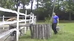 3some Muscle lads suck & plow On Tthis man Field