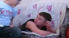 Lustufl twink gets team-fucked