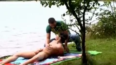 Romualdo Sunbathing in nature's garb