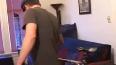 amateur twink bald Andrew Patterson Jacking Off His Round Tool