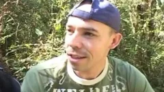 pretty Beefcakes suck 10-Pounder And Do ass outdoors