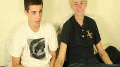 twinks Conner And Hunter unprotected fuck