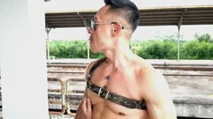 Kuay Super daddy train Station. tasty homosexual Sex