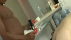 monstrous dong homosexual oral With semen flow