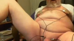 Thehungarianguy older Daddy Electro Stimulation sperm Session