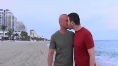 large Daddys large dong banged And Gaped homosexual dicks butt