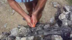 Cocaman massive penis grand-dad Outdoor Exhibitionist Compilation
