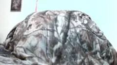 old man cum On webcam