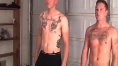 pretty Hunks In Tats Teasing