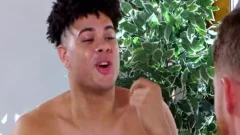 Mr. throbbing shlong Andre slides His fat wang Into Marcus Von Ryder's butthole And pokes It