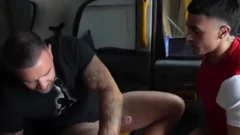 A naughty oral-stimulation In A Taxi Made Him shoot his sperm [ONLYFANS]