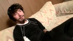 sexy Straight man Adores Tasting his cock juice