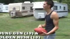 Holden Rush Brings his twink man Outside young Gun To pound