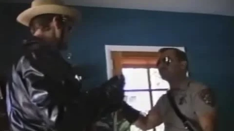 Cowboy Sheriff Sucks Off A Cop