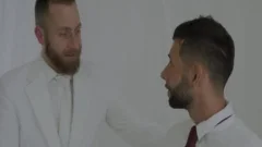 Bearded Priest bonks A Rebellious Missionary's pretty wazoo
