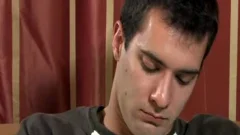 Wide Eyed Bi guy Beats Off
