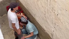 Caught Red-Handed Outside