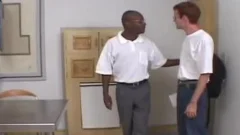 White boy loves daddys thick dark cock