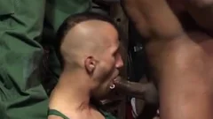 Oil Change Garage Fuckers Breeding With plump Tools