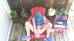 Outdoor fake penis Session 1 Jonathan Beaulieu 480p 030414 2