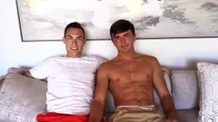 Travis Splits Oliver's taut Virgin butthole For The First Time Ever In A filthy FlipFuck!
