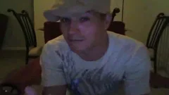 Cumshot on live cam