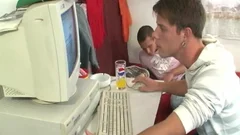 Thomas' Journey from Online to James' Hard Cock