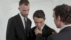 Church lad Spitroasted By gigantic penises