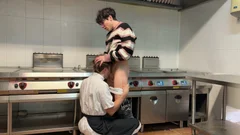 Hung Customer Demands More From Shy Chef Boy