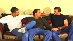 3 hairy guys