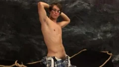 Martin Necas Tugging pecker