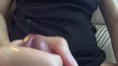 I Jerk With Fleshlight + Slow Motion sperm flow