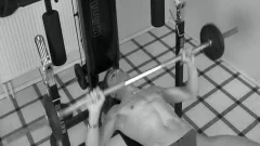 Marco Kettler jerking off In Gym