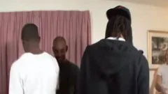 Interracial orgy gay Sucks weenie