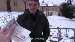 Czech Hunter: Bribing for a Snowy Seduction
