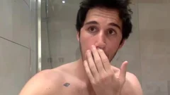 boy Touching His arse And stroking
