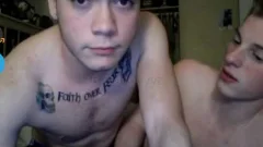 pumped up Amateurs pounding On webcam
