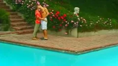 boyz fucking On Poolside