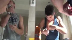 Adam Archuleta pounds Steve Peyroux