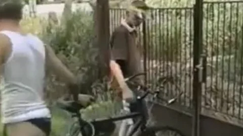 Bicycle tight cute homosexual B-ys