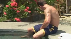 Next Door Male: Brodie Plays with Himself, Wet & Wild