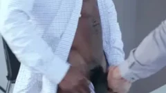 monstrous jock gay butthole invasion With Facial