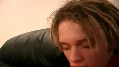 Surfer chap jerk offs on hellos cock until he love juices