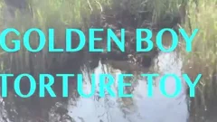 Golden boy torment toy
